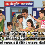 CHANDAULI : 24 घंटे में पुलिस ने खोजे 3 लापता बच्चे, पारिवारिक विवाद निकला कारण l