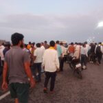 CHN : चंदौली में दर्दनाक हादसा: स्कॉर्पियो ने बाइक को मारी टक्कर, 200 मीटर तक घसीटा युवक, हालत गंभीर ।