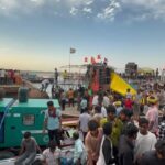 Mirzapur : चुनार में पीपा पुल खुला , 200 नाविकों की धार्मिक यात्रा से घाटों पर उत्सव जैसा माहौल l