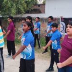 नंद बॉक्सिंग एकेडमी में अमर उजाला द्वारा आयोजित अपराजिता १०० स्माइल के तहत दिया गया आत्म रक्षा प्रशिक्षण ।