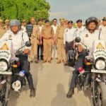 चन्दौली में अत्याधुनिक इंटरसेप्टर वाहनों को दिखाई गई हरी झंडी, सड़क सुरक्षा और यातायात व्यवस्था होगी और मजबूत l