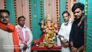 भाद्रपद मास के शुक्लपक्ष चतुर्थी तिथि पर गणेश उत्सव के पावन अवसर पर भव्य विशाल भंडारे का आयोजन।