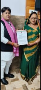 समाजवादी महिला सभा की राष्ट्रीय सचिव बनने पर रीता चिरई का स्वागत