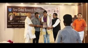 खेल प्रशिक्षक सौरभ केशरी सम्मानित, बच्चों को राष्ट्रीय स्तर तक पहुंचाने में निभाई अहम भूमिका